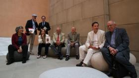 Varios de los autores en la presentación del libro. Foto: Fundación Banco Santander