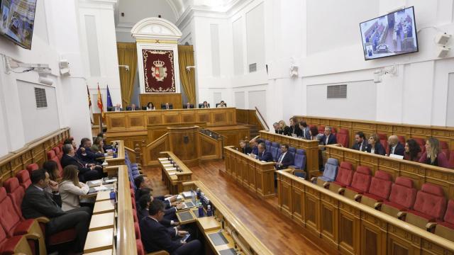 Pleno de las Cortes de Castilla-La Mancha. Foto: Cortes CLM.