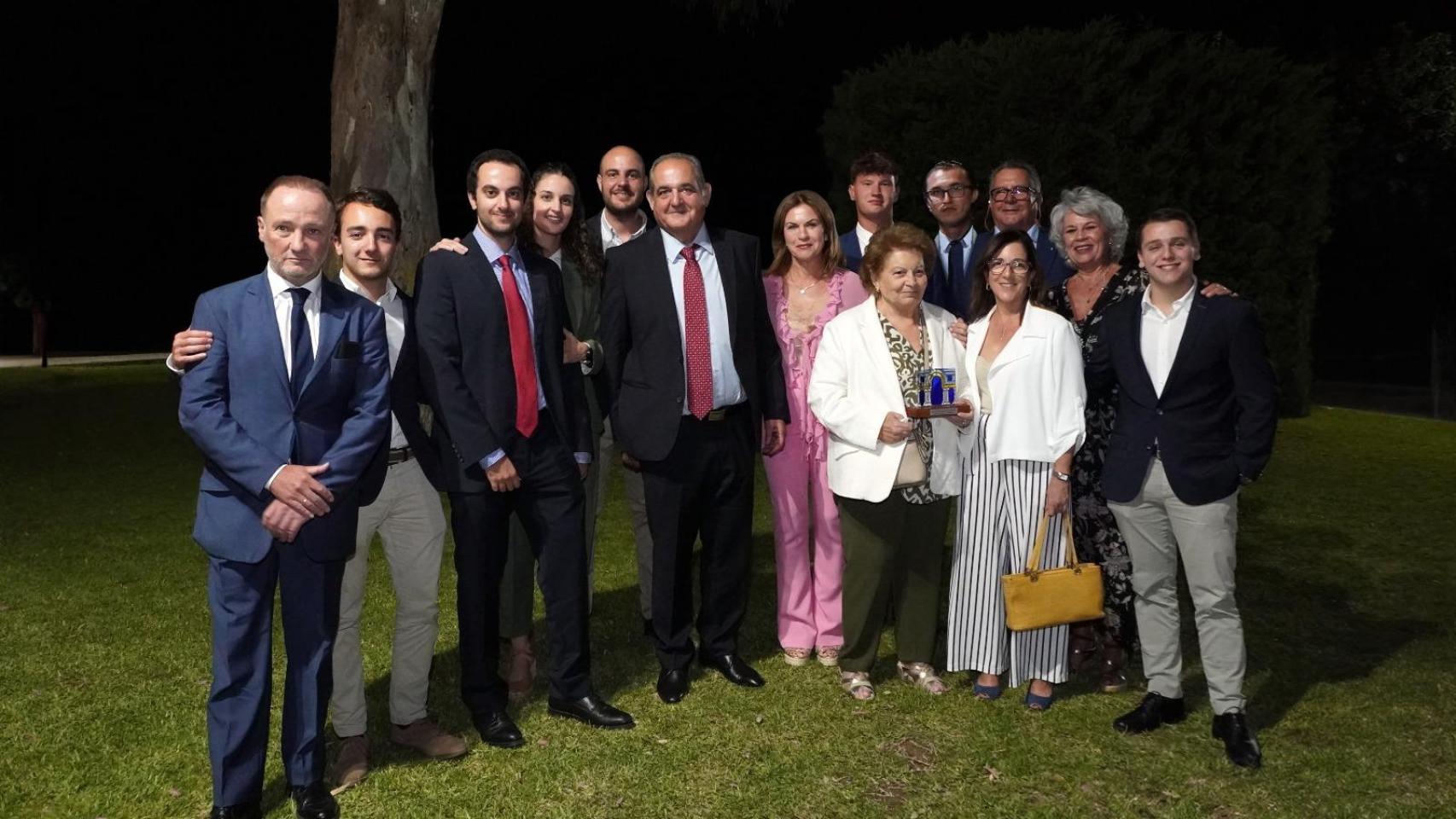 La familia Angulo Sánchez