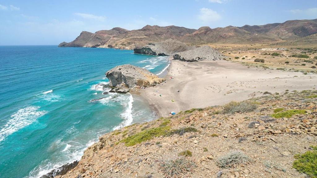 Playa de los Genoveses, en Níjar (Almería).