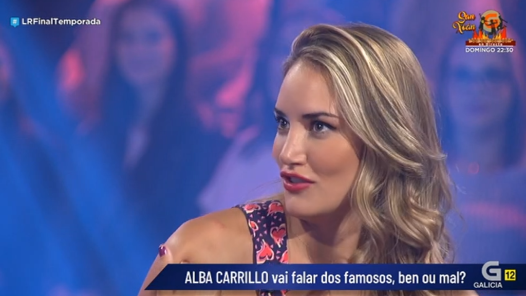 Alba Carrillo, en 'Land Rober Tunai Show'