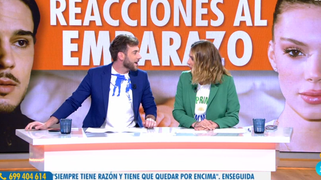 Sandra Barneda y César Muñoz, presentadores de 'Así es la vida'