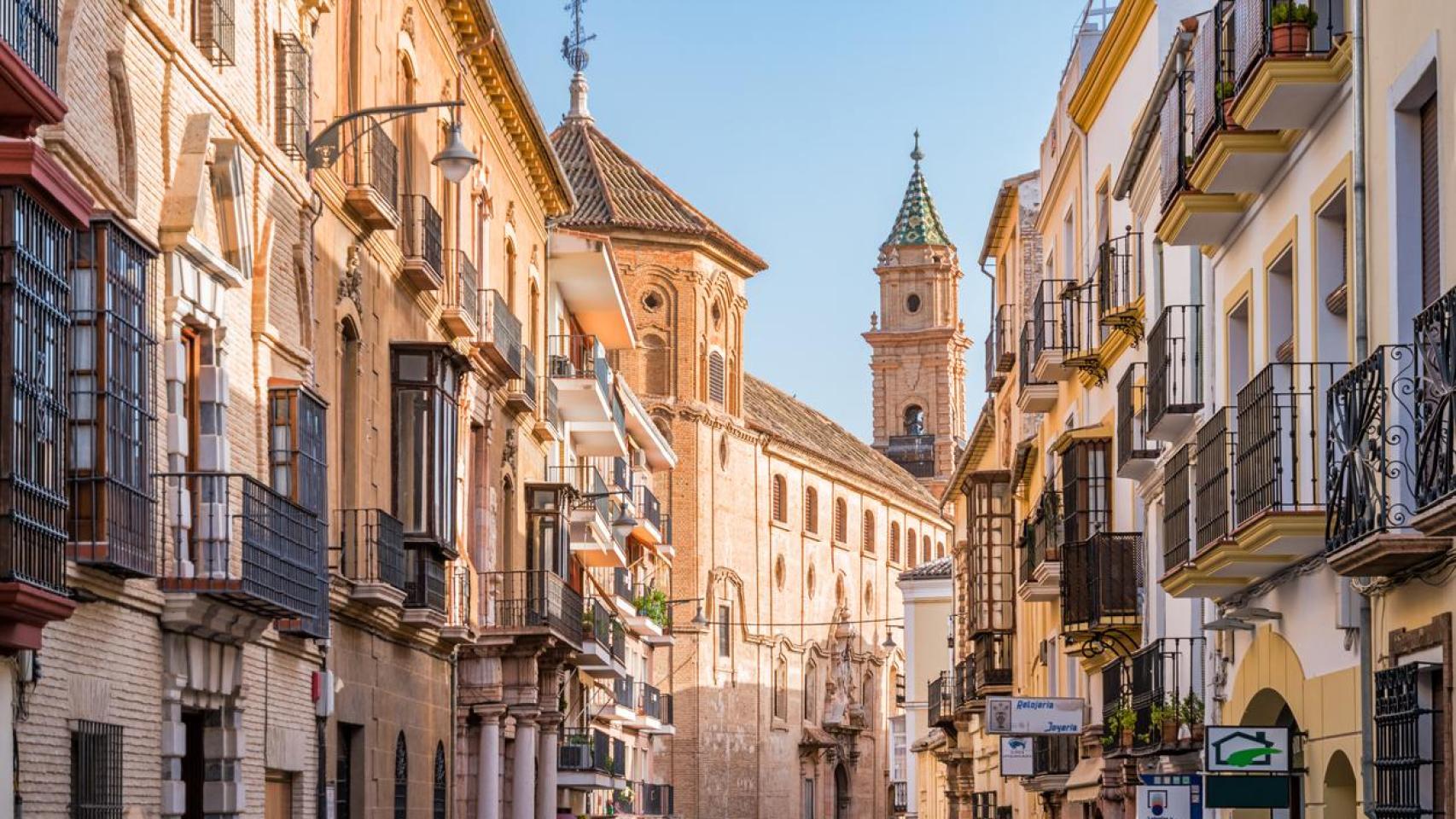 Calle de Antequera, Málaga.