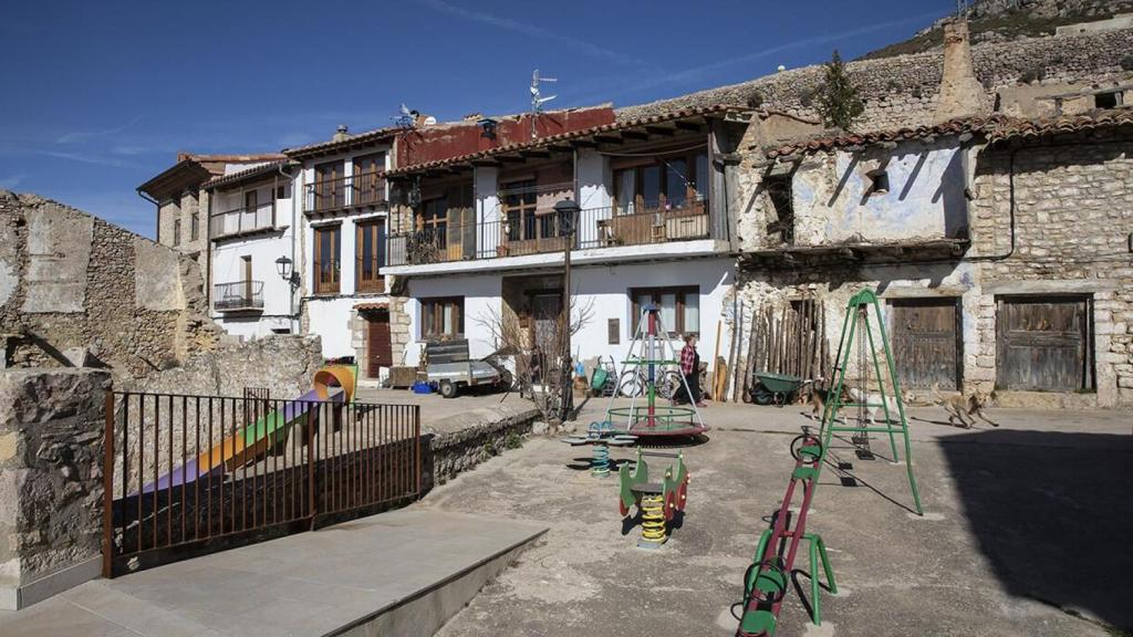 Imagen de un municipio en la provincia de Castellón en riesgo de despoblación. EE