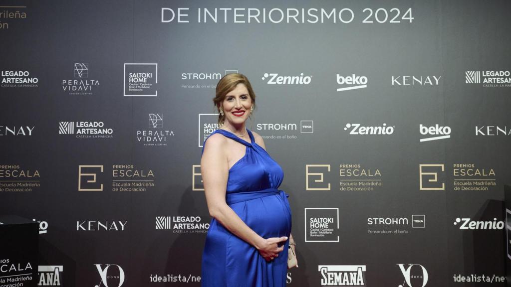 Elisa Iglesias durante la gala.
