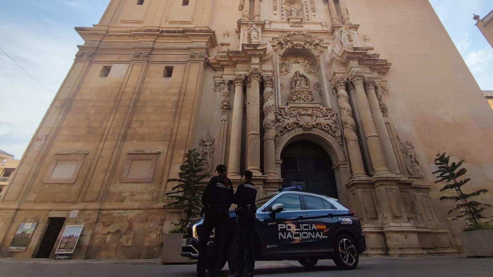 La Policía Nacional de Elche, en una imagen de archivo.