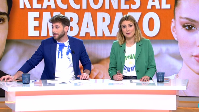 Sandra Barneda y César Muñoz, presentadores de 'Así es la vida'