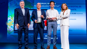 Aqualia recibe el premio en la categoría 'ESG Compromiso Ambiental'.