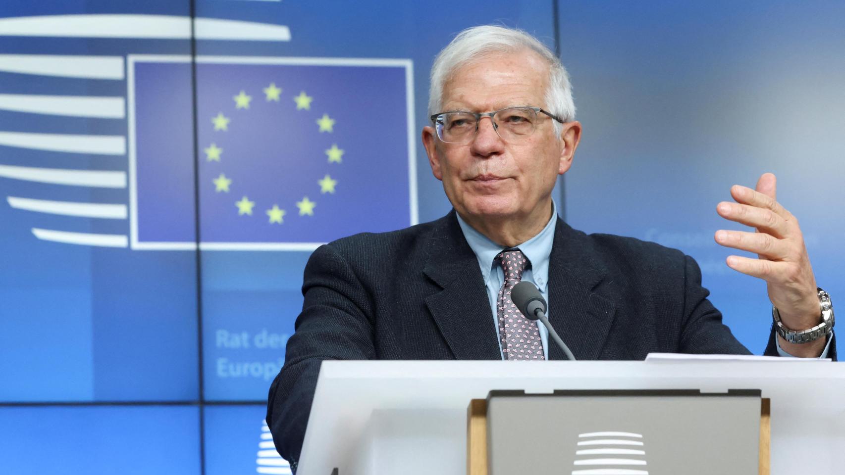 Josep Borrell, alto representante de la Unión Europea para Asuntos Exteriores y Políticas de Seguridad.