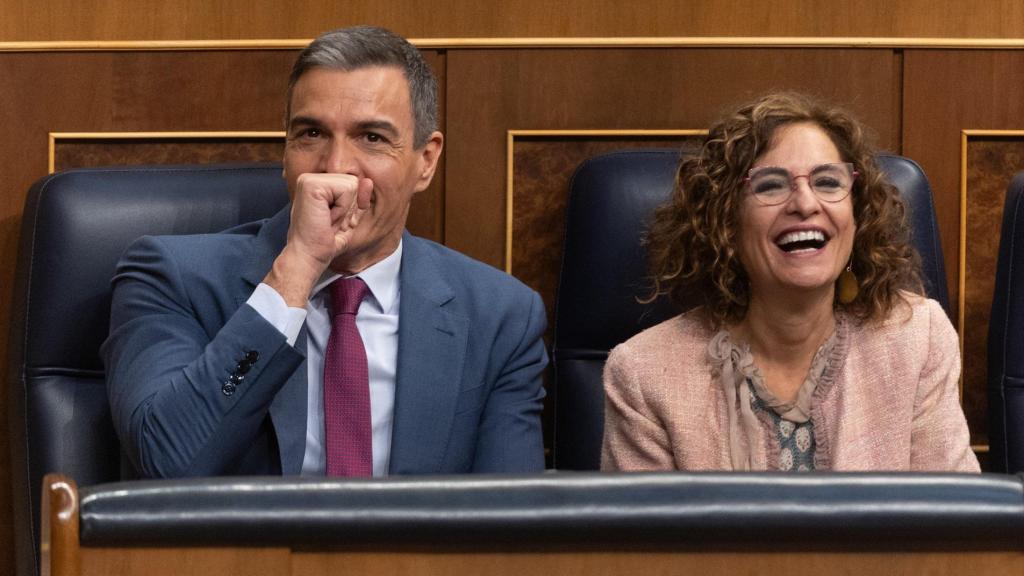 La ministra de Hacienda, María Jesús Montero, durante la última sesión de control al Gobierno en el Congreso de los Diputados.