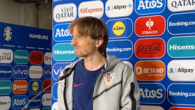 El incidente de Luka Modric con un periodista español en la Eurocopa