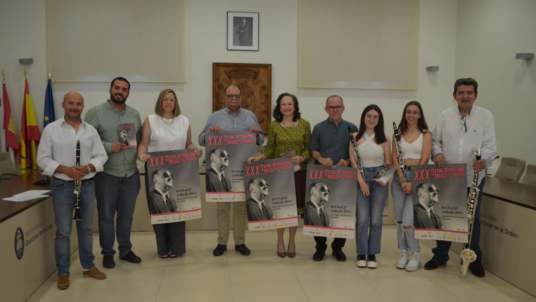 Presentado en Quintanar de la Orden el XXX Festival Internacional de Música de la Mancha.