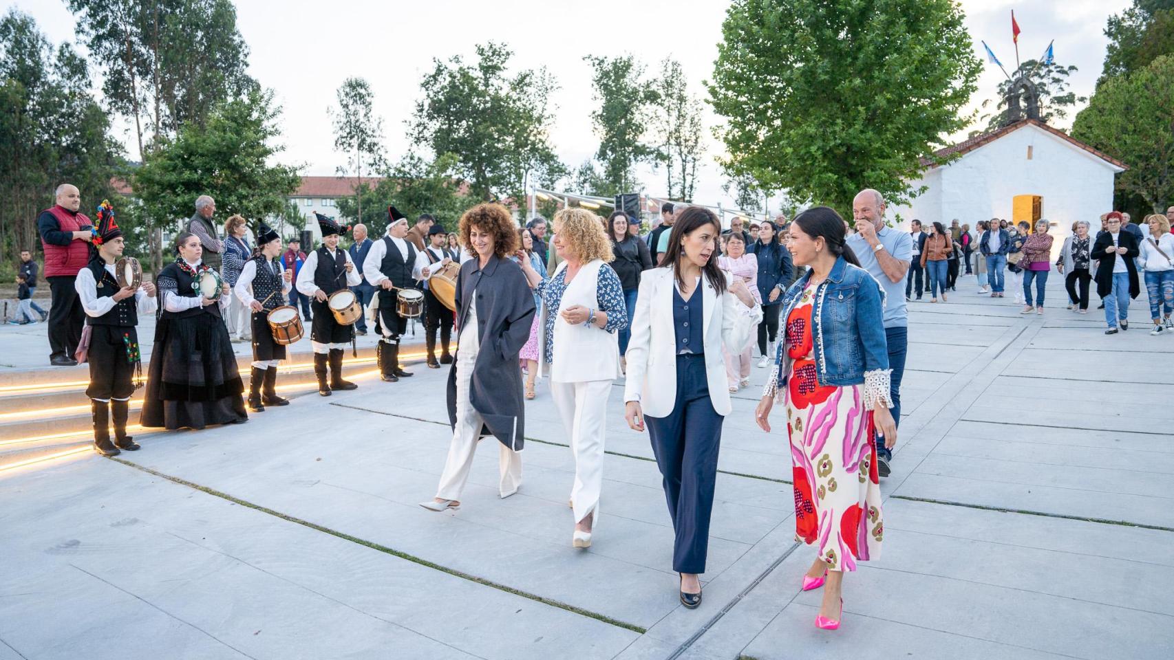 Inauguración de la humanización del entorno  de la ermita de San Eleuterio.