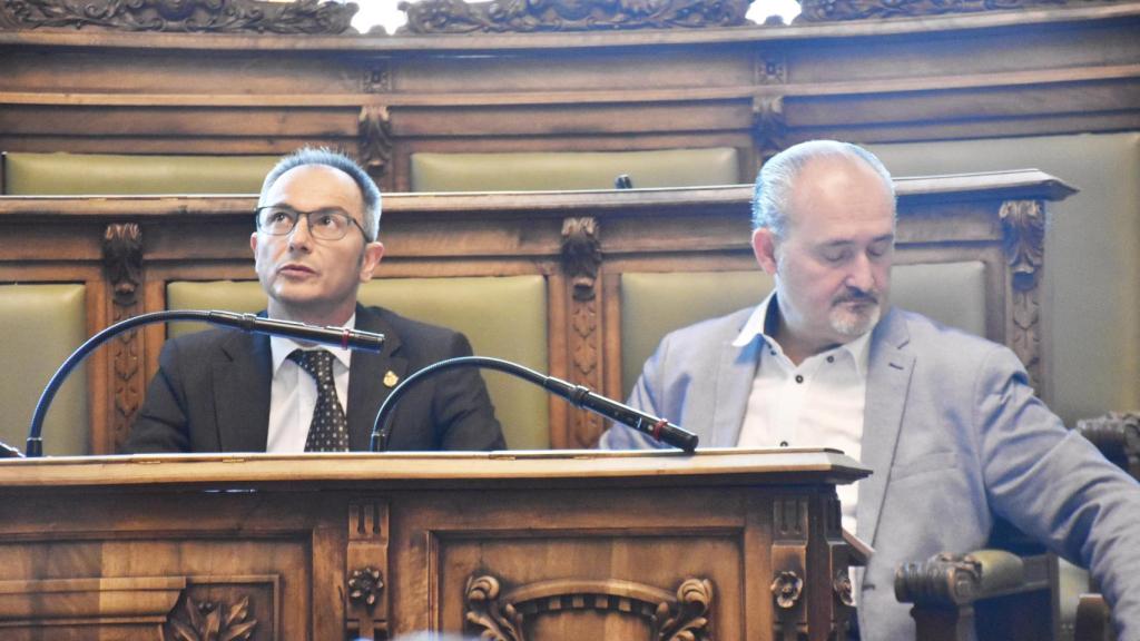 Dos concejales de Vox en el Ayuntamiento de Valladolid