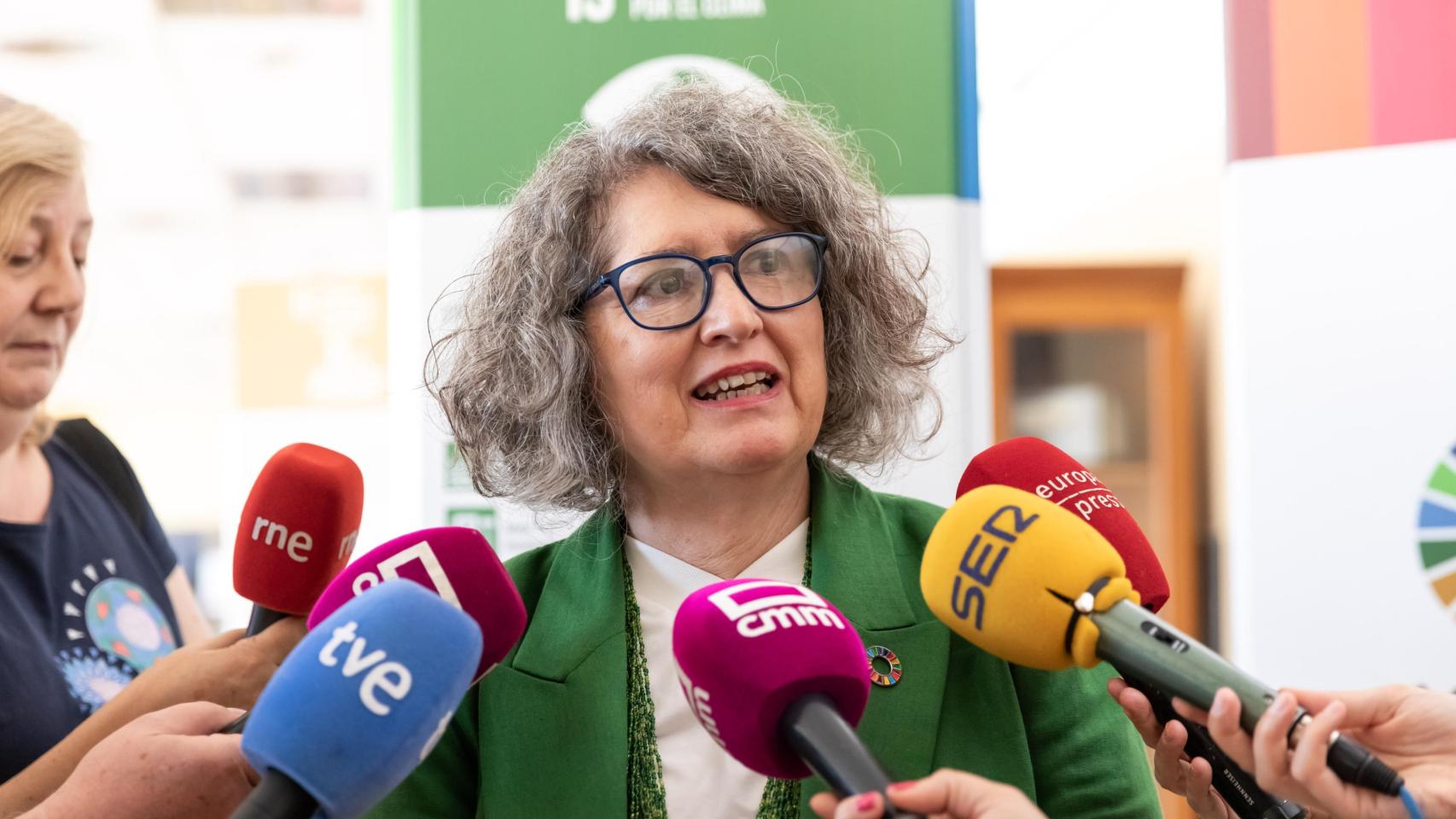 Mercedes Gómez, consejera de Desarrollo Sostenible de Castilla-La Mancha.