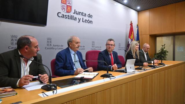 l consejero de Agricultura, Ganadería y Desarrollo Rural, Gerardo Dueñas, en la presentación Premio Leader Castilla y León