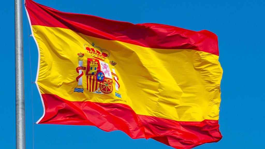 Imagen de la bandera de España, en una fotografía de archivo.