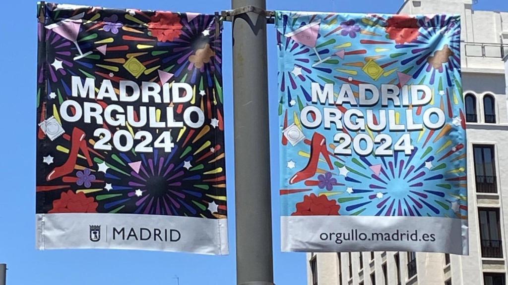 Los carteles del Orgullo Gay Madrid 2024.