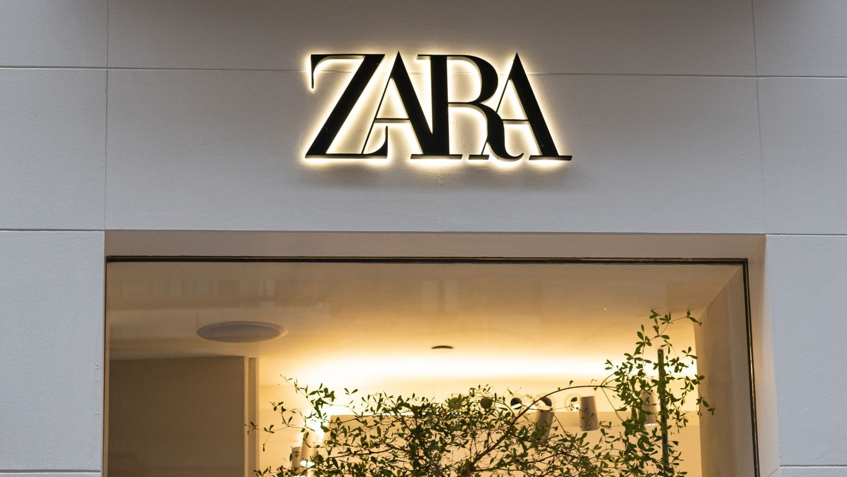 Fachada de Zara.