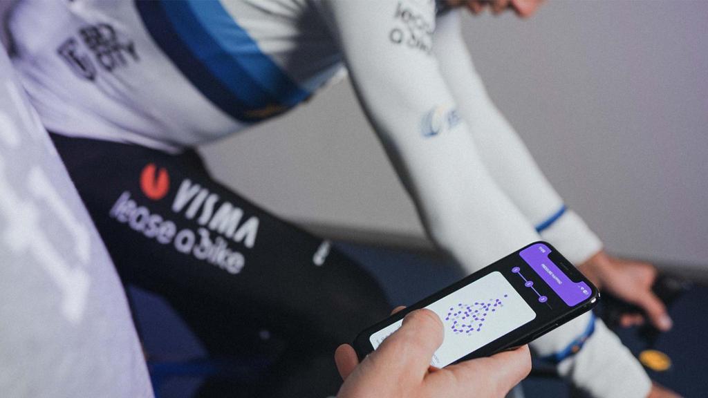 Una app recoge las zonas de presión del ciclista antes y después de que se fabrique el sillín