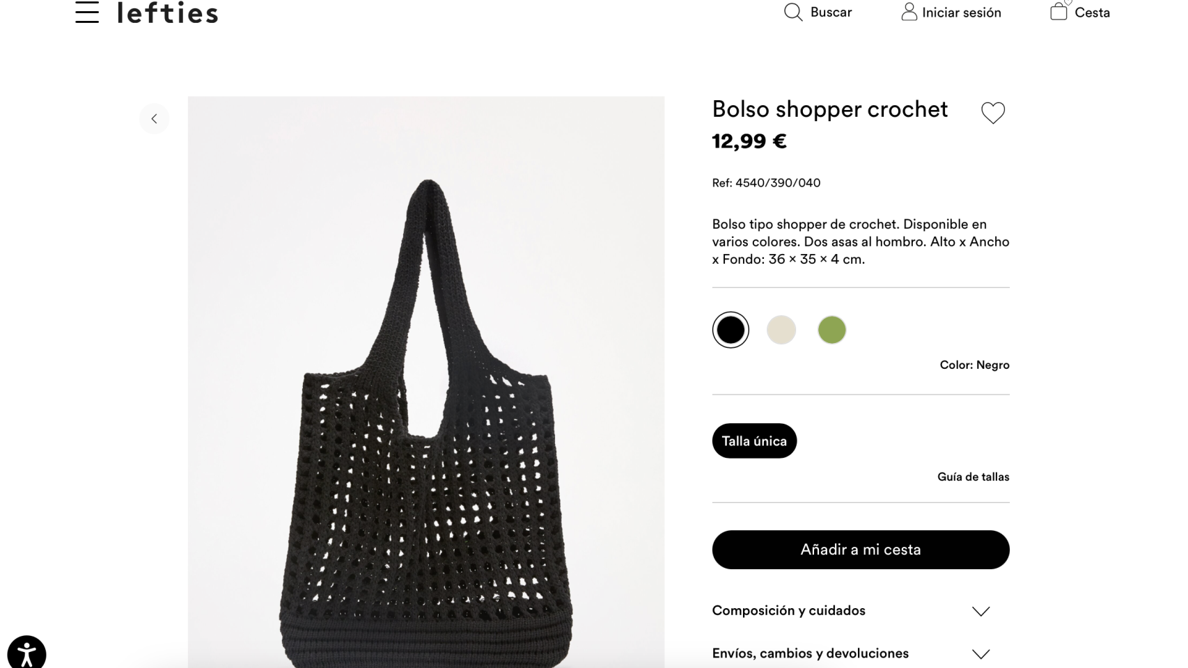 El nuevo bolso de Lefties que se ha convertido en el más vendido: en