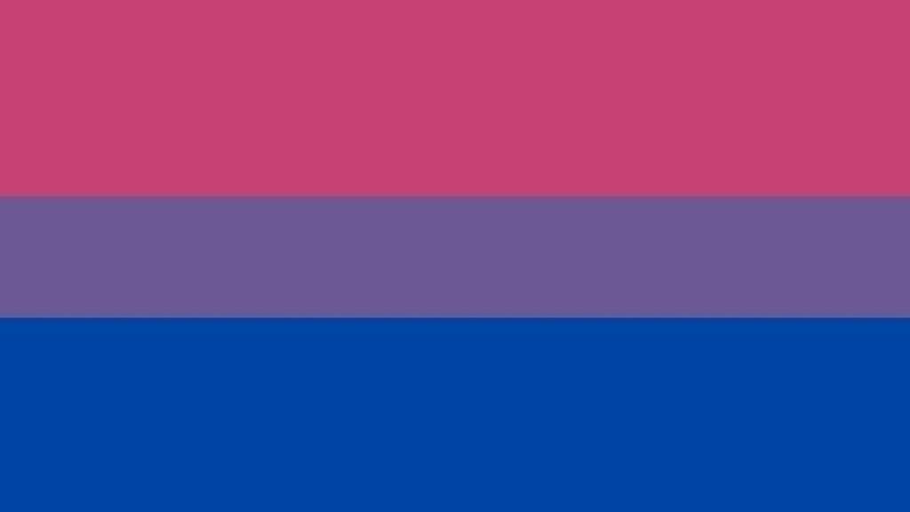 Bandera bisexual.
