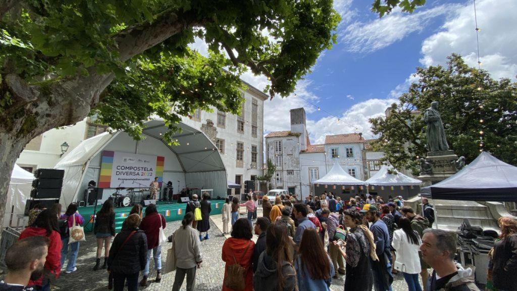 Edición anterior del festival Compostela Diversa.