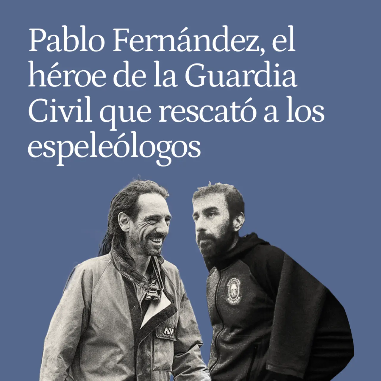 Pablo Fernández, el héroe de la Guardia Civil que ha rescatado tras 3 días a los espeleólogos en Cantabria