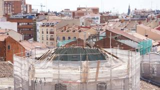 Se desploma la cúpula de la Iglesia de la Vera Cruz en Valladolid