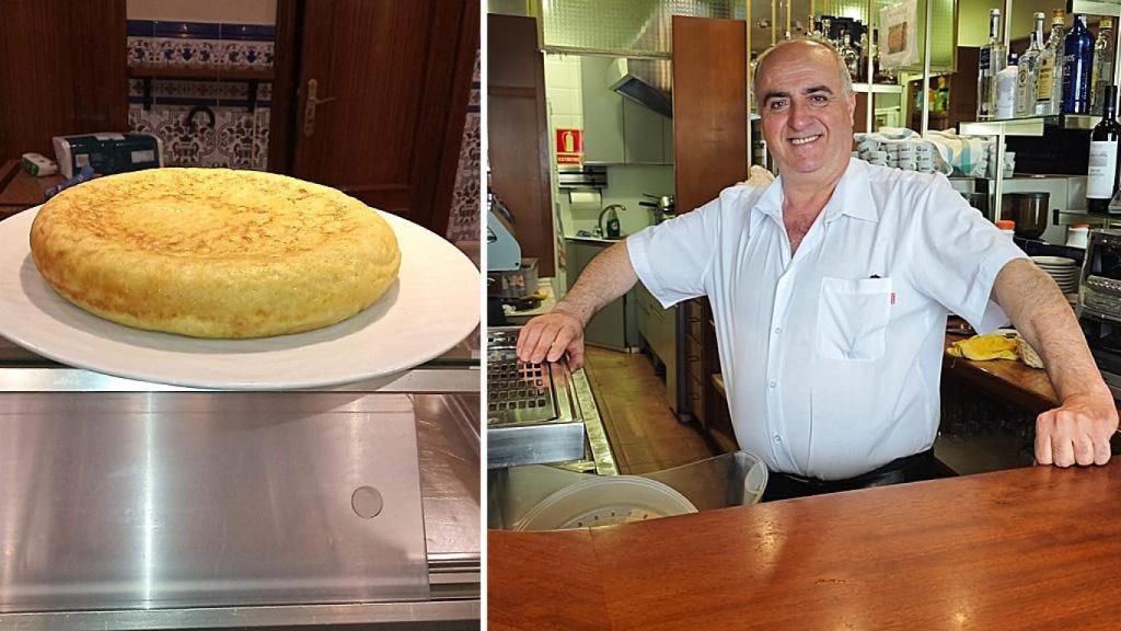 Andrés en el Bar Ponce y su deliciosa tortilla de patatas