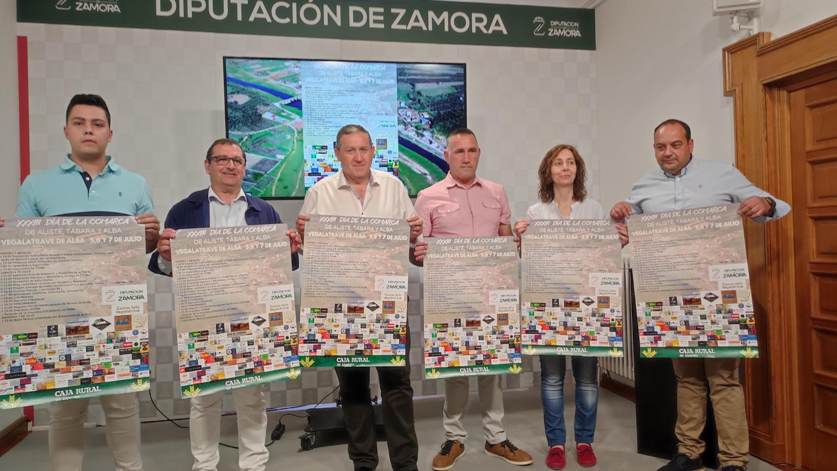 Presentación de la trigésimo tercera edición del día de la comarca de Aliste, Tábara y Alba