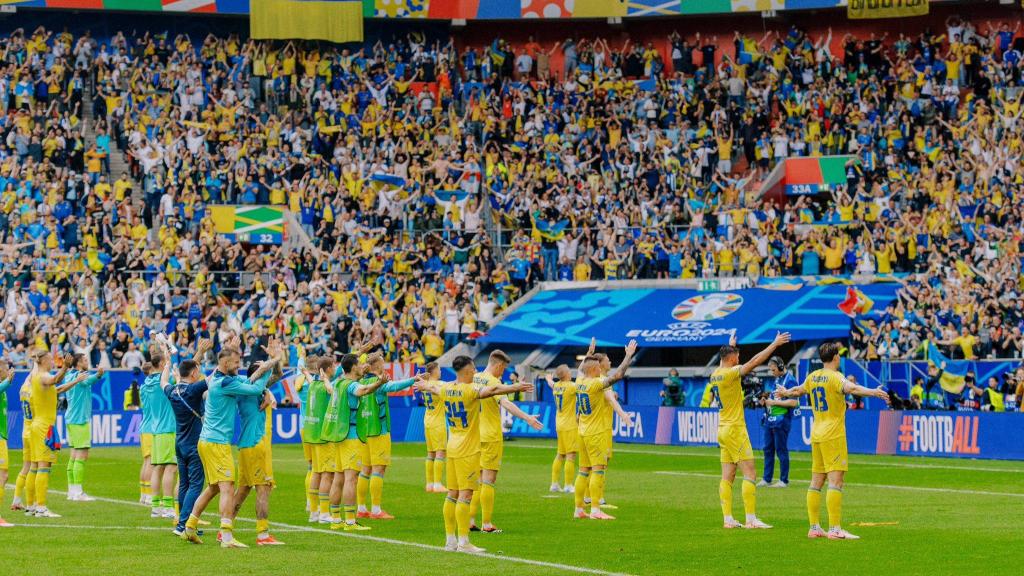 Selección de fútbol de Ucrania durante la Euro2024