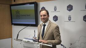 Guillermo Arroyo, portavoz del equipo de Gobierno en Ciudad Real. Foto. Ayuntamiento.