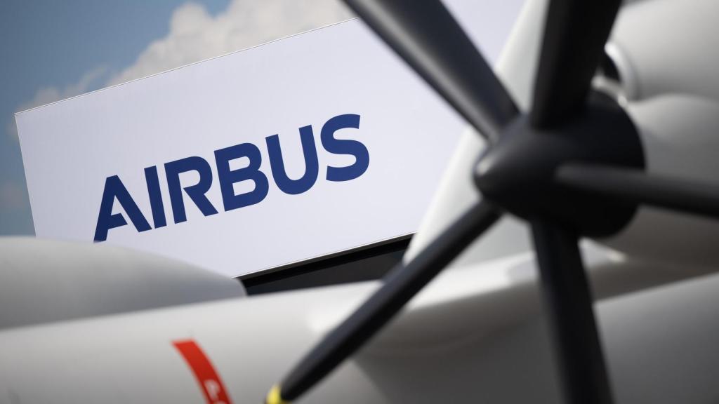 El logo de Airbus.