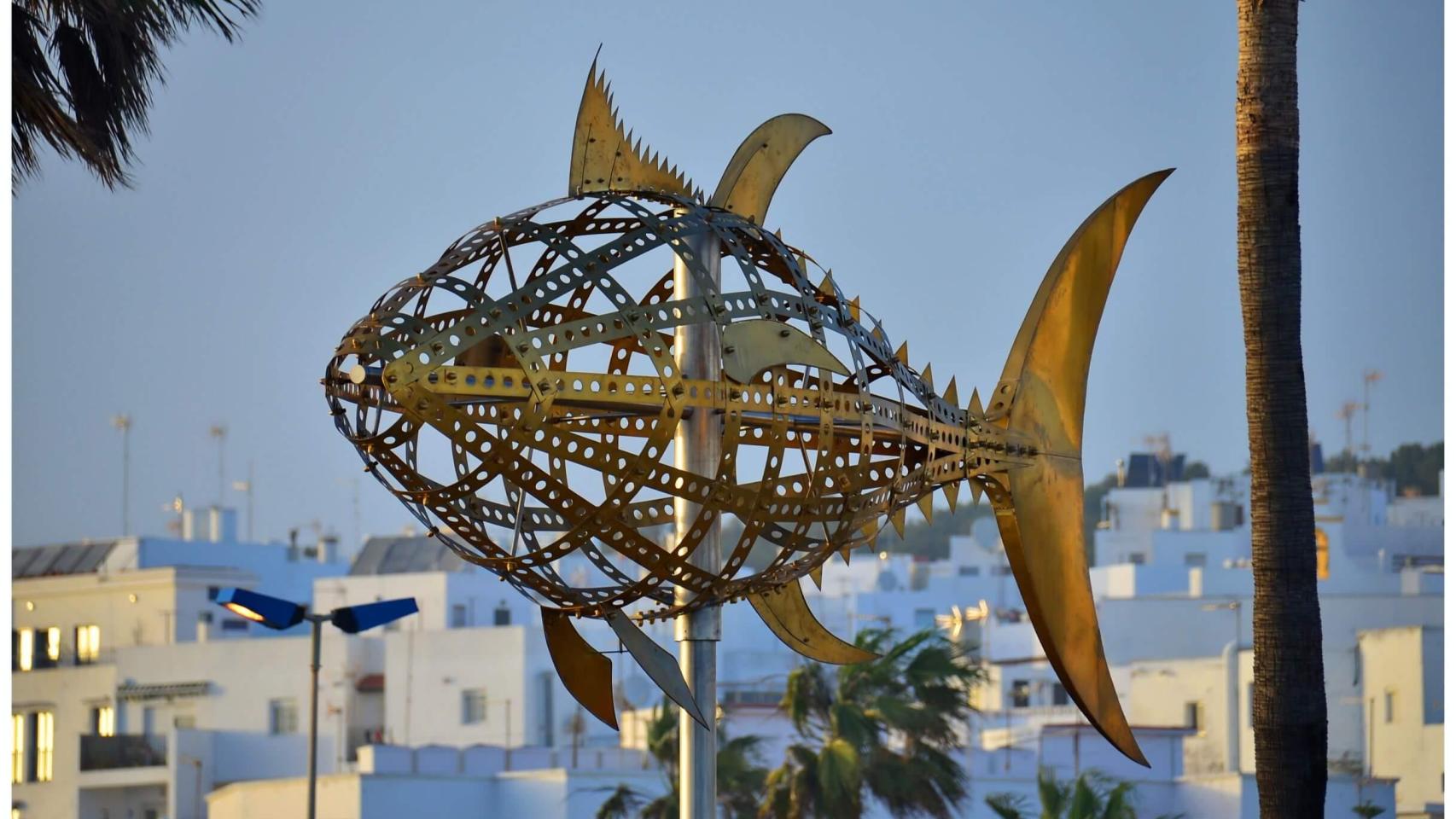 El atún tiene un monumento en este pueblo de la provincia de Cádiz.
