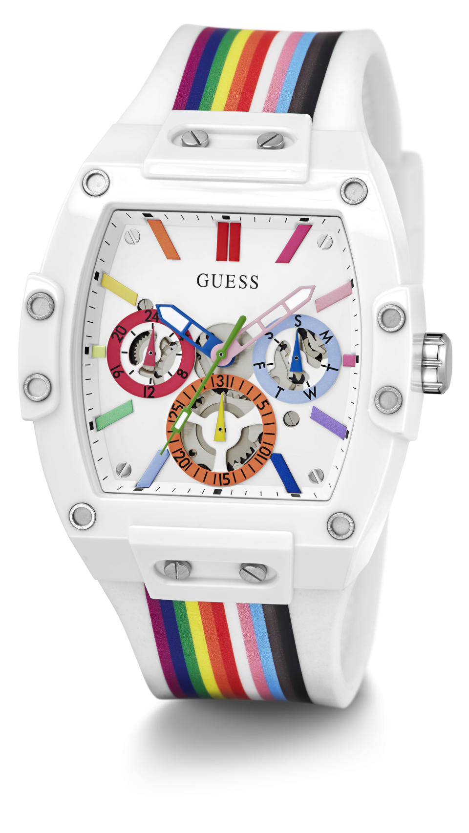 El reloj de Guess representa la unidad del colectivo, el orgullo y la aceptación