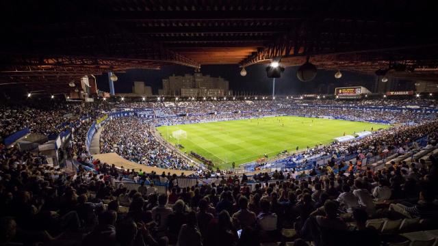 El estadio donde juega como local el Real Zaragoza