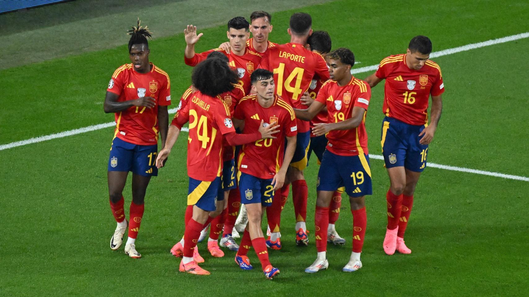 España pasa a octavos como primera de grupo en la Eurocopa 2024
