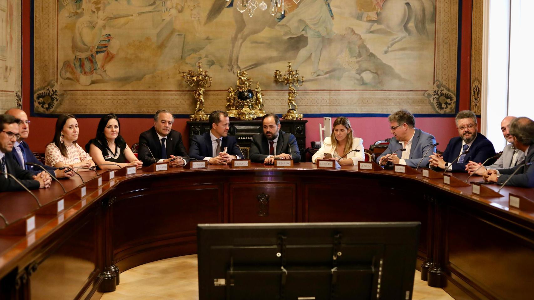 Comisión de Comunidades Autónomas del Senado. Foto: PP CLM.