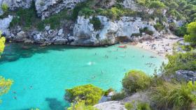 Playa Macarelleta, en Menorca.