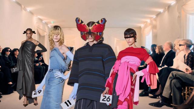 Balenciaga en su 53ª edición de Alta Costura en París presentando la colección de Otoño/Invierno 2025.