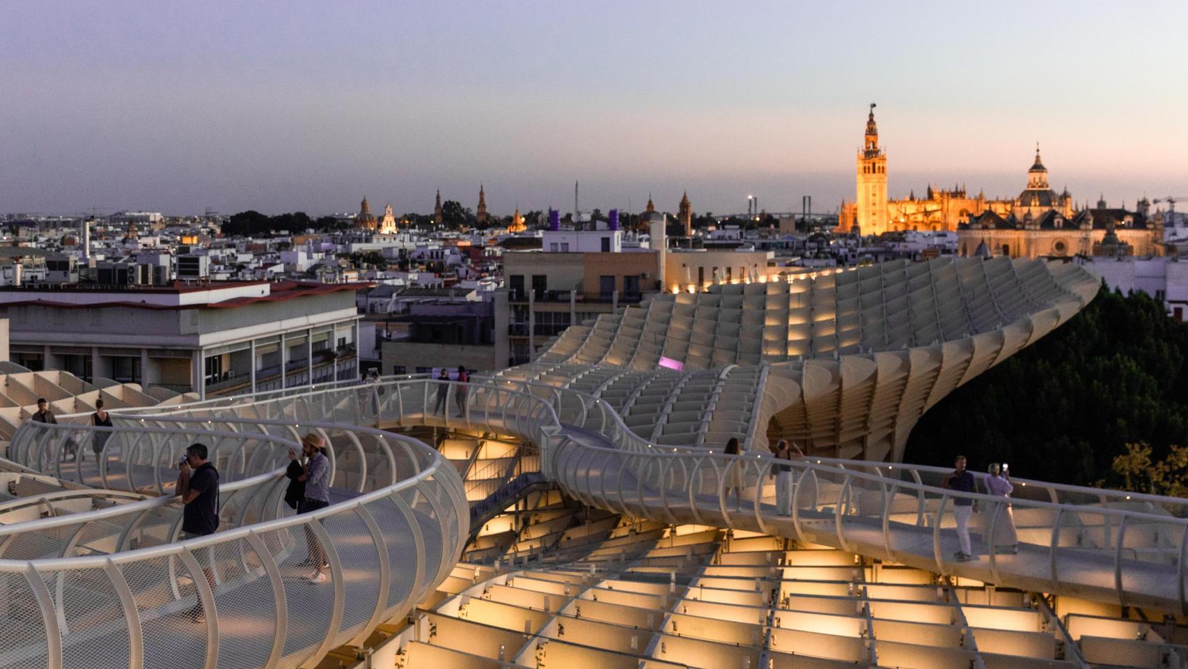 Vista de Sevilla desde las Setas.