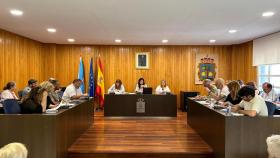 Pleno municipal en el Concello de Cambre