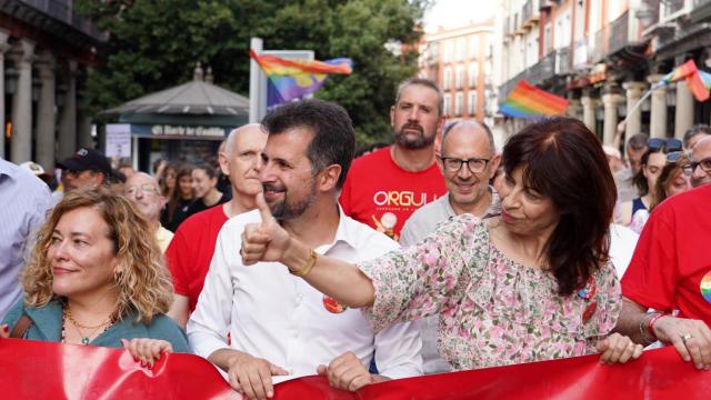 La ministra de Igualdad, Ana Redondo, en el Orgullo LGTBI de Valladolid