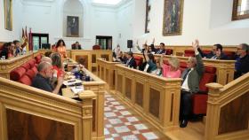 Pleno del Ayuntamiento de Toledo. Foto: Ayuntamiento.