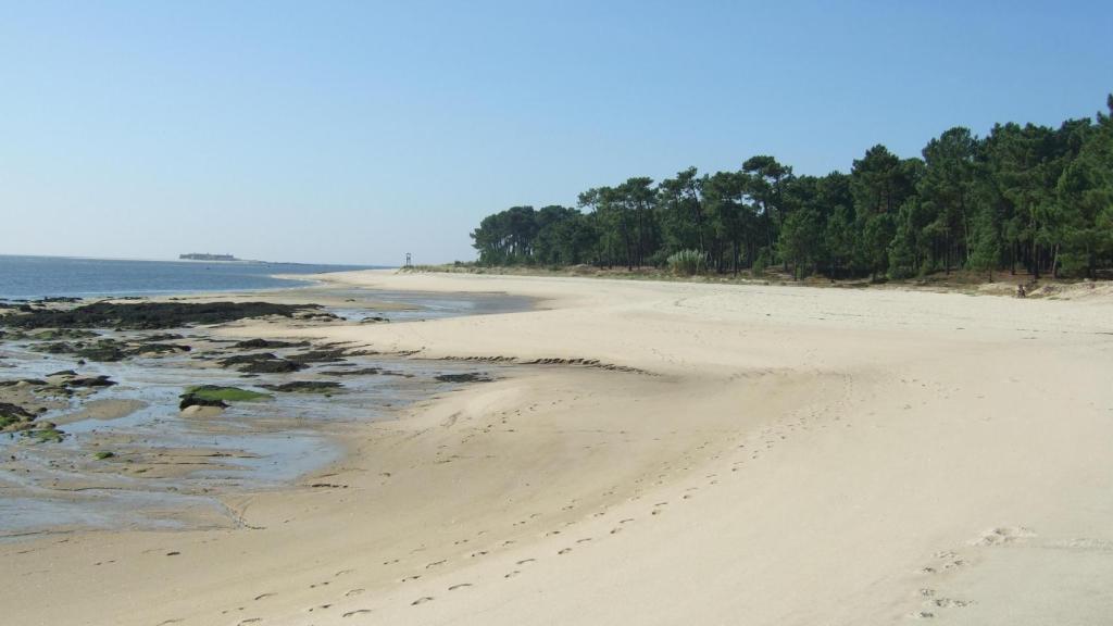 Playa de A Lamiña, en A Guarda (Pontevedra).