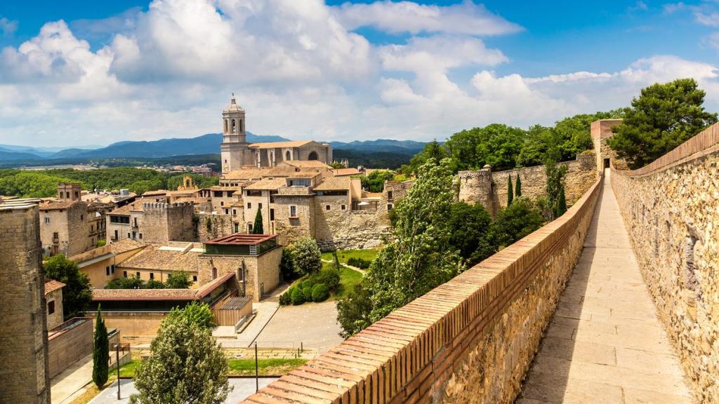 Vista panorámica de Girona.