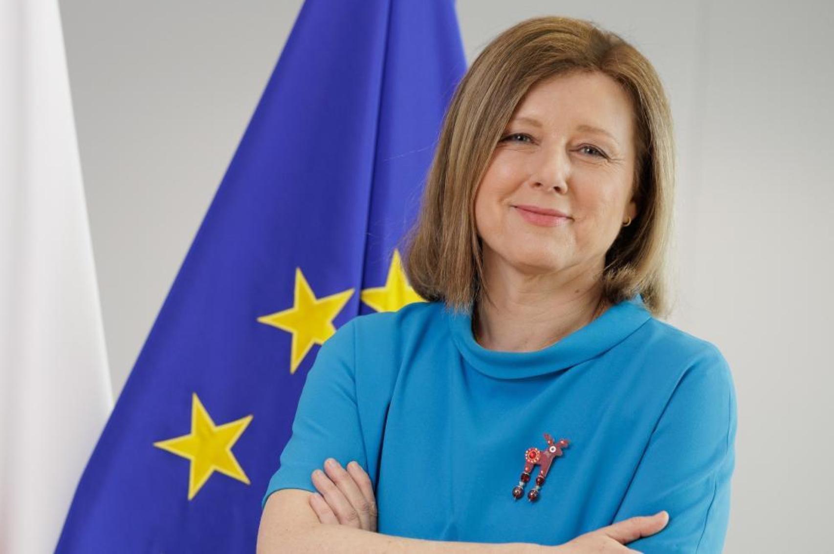Jourová es la vicepresidenta de la Comisión Europea.