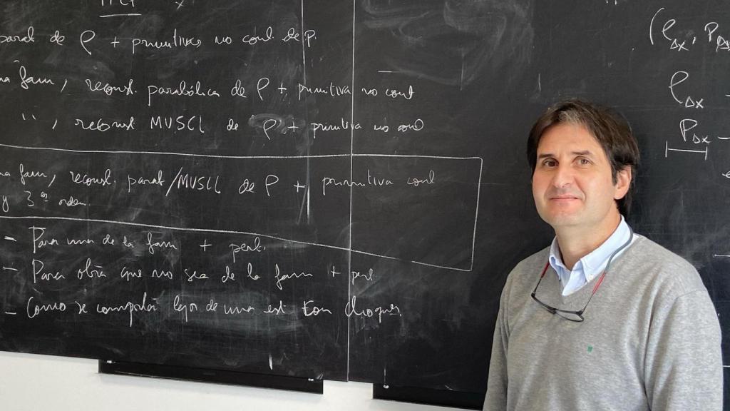 Manuel J. Castro, catedrático de Matemática Aplicada de la Universidad de Málaga.