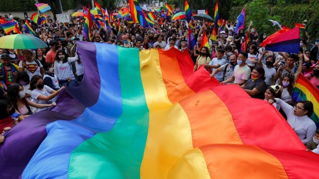 Manifestación del Orgullo en una imagen de archivo.